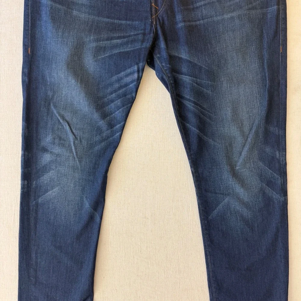 True Religion Rocco x Russell Westbrook Mens 44 Blue Relaxed Skinny Jeans